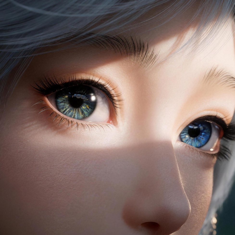 凡人神颜眼部特写-凡人修仙传动态壁纸-落雨无声 preview