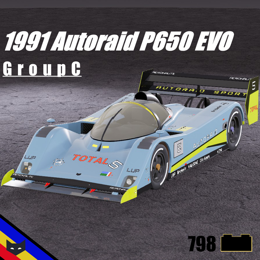 1991 Autoraid P650 EVO 1991 Group C