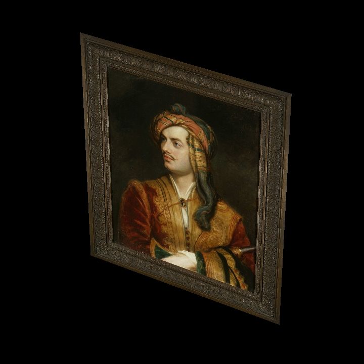 Painting, Lord Byron {2D}