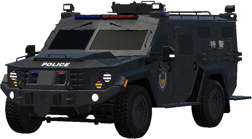 Chinese police car livery (Enforcer)