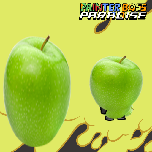 Realistic Green Apple