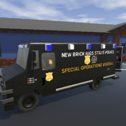 State police van
