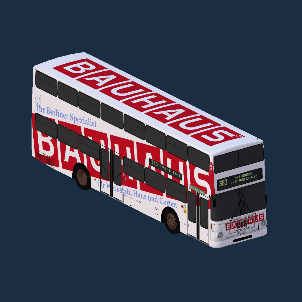 MAN SD84 - BVG - Bauhaus