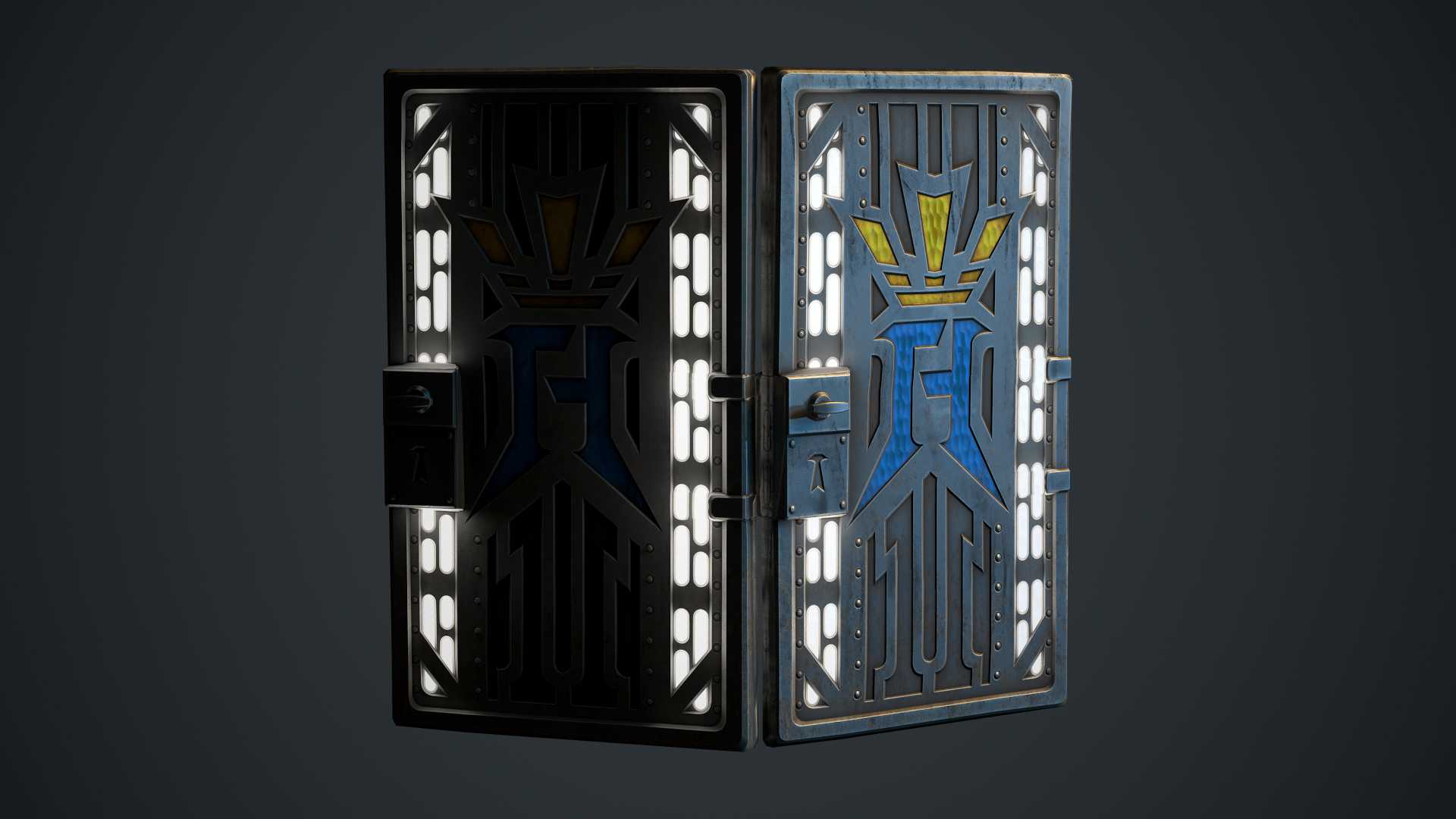 Alexby Metal Door