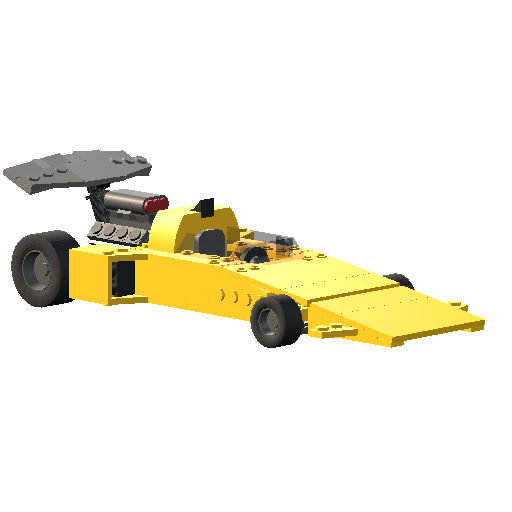 softbody formula 1 car gold