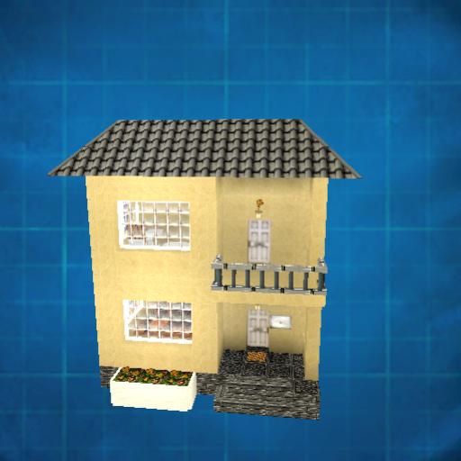 Simple yellow house