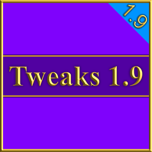 Tweaks 1.9 preview