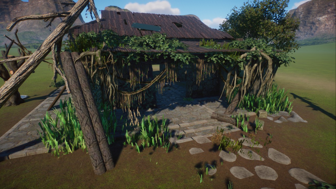 Wolf Habitat Abandoned House