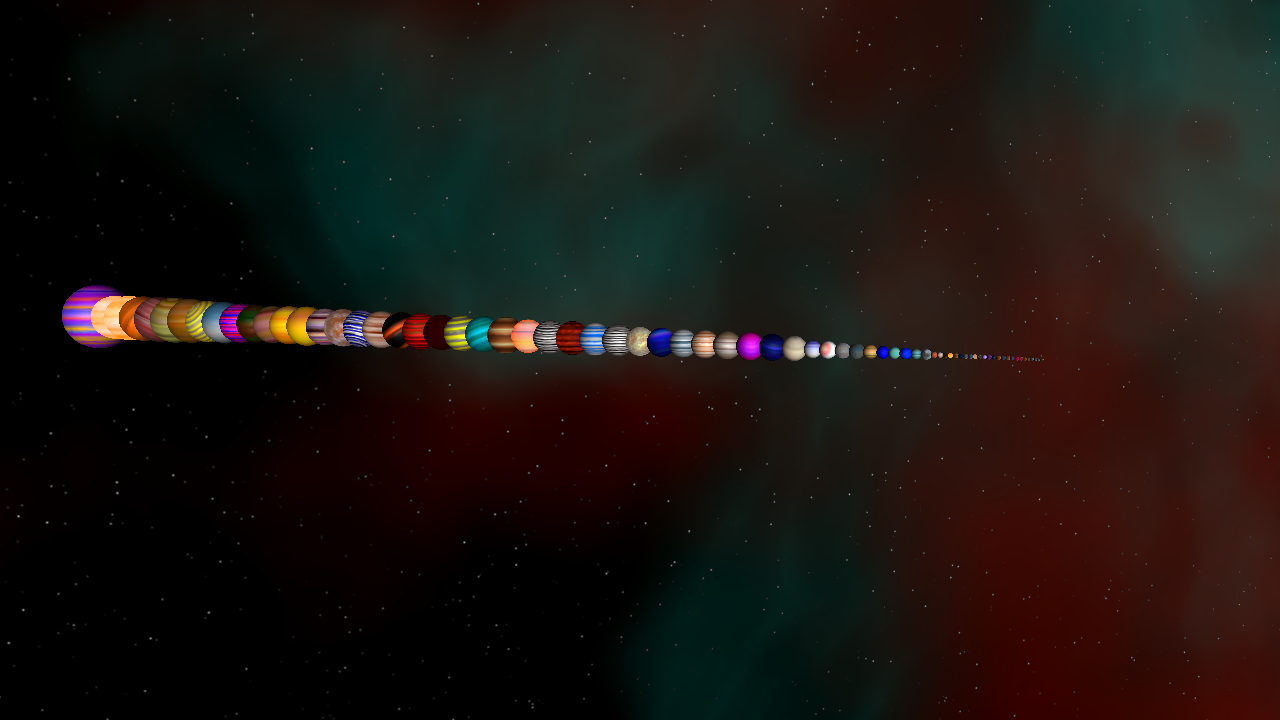MY MODDED  PLANET PACK SIZE COMPARISON