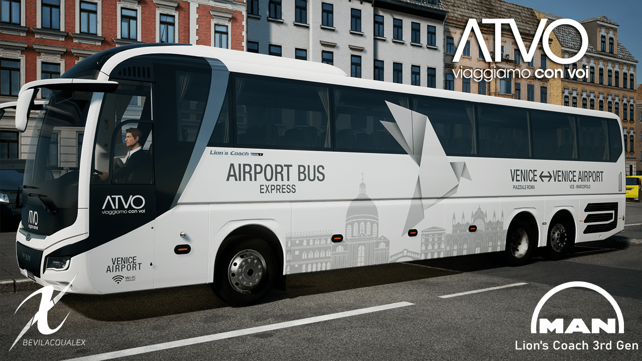 ATVO Venice airport bus express - MAN 3rd Generation