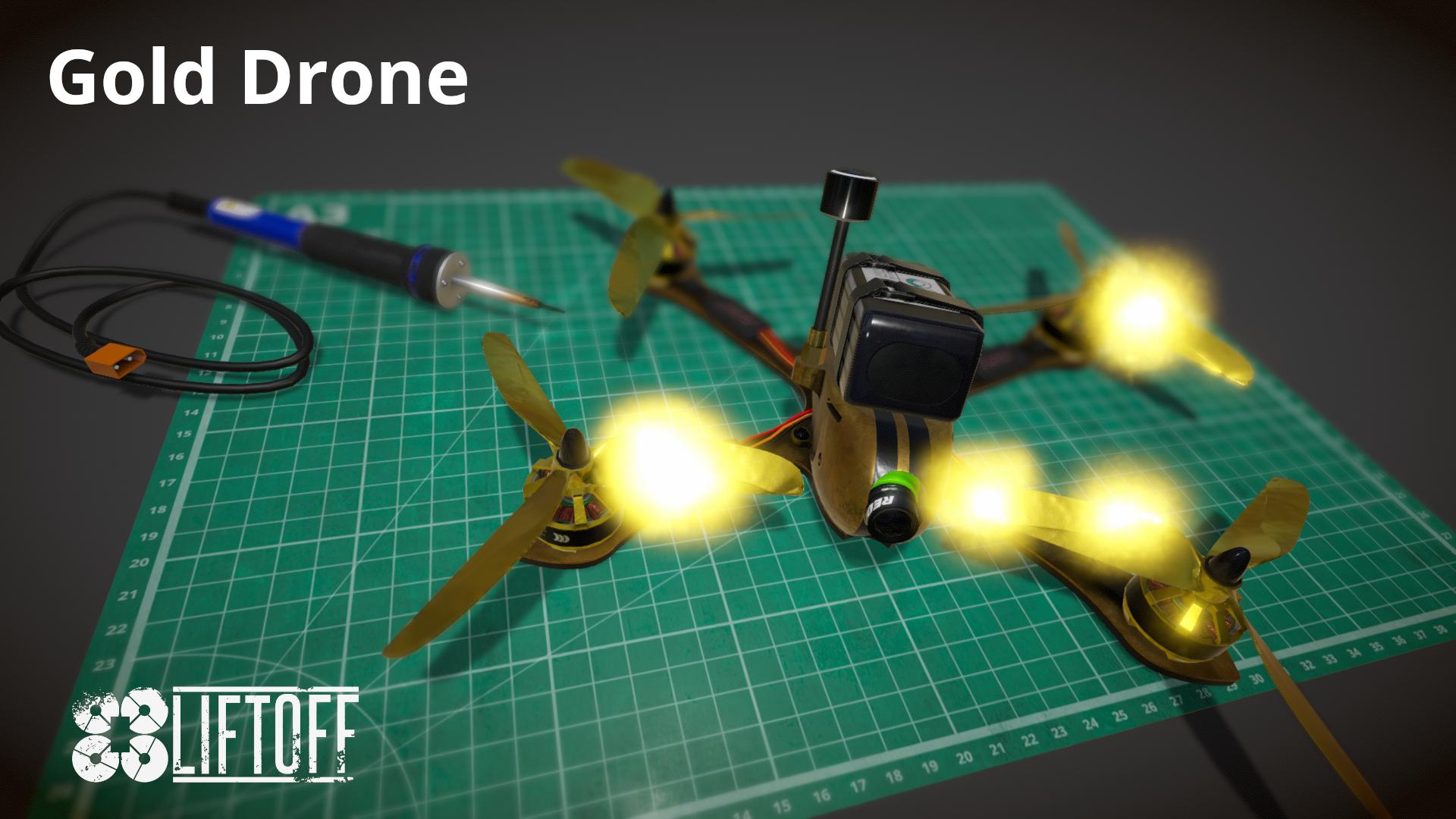 Gold Drone