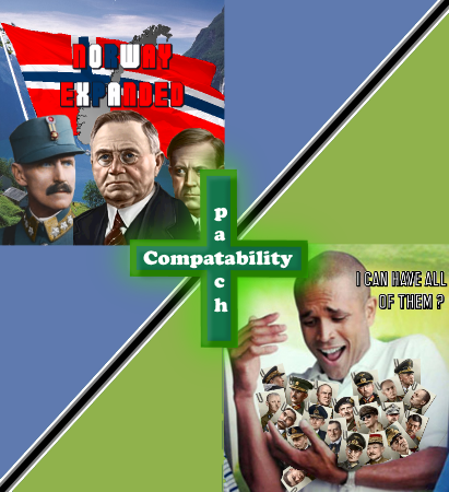 Compatability Patch - Norway Expanded and Integrate Puppet Commanders - Unique Commanders only