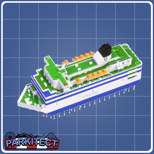 Ship - ms Estonia - EstLine (NEW)
