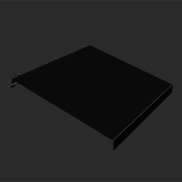awning black 3m x 2,5m