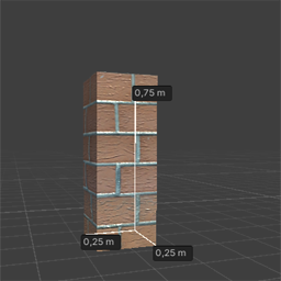 Brick UWD 75cm