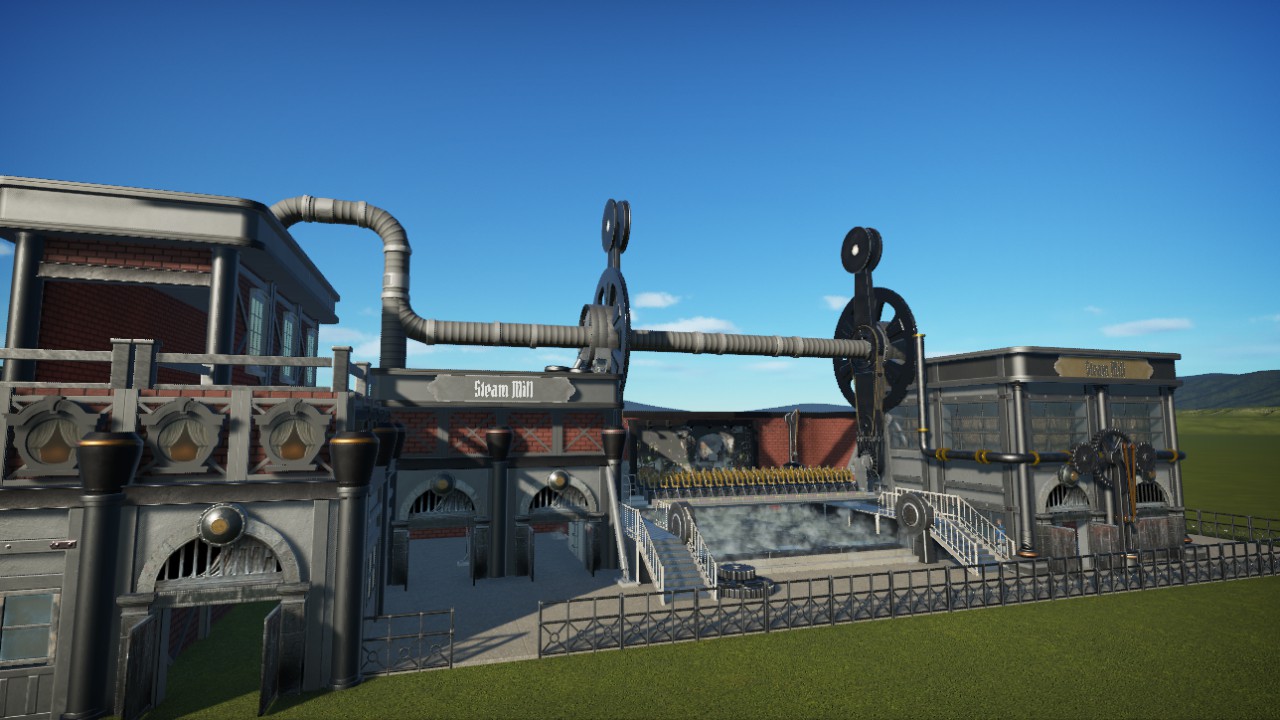 steam mill overpower