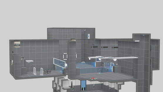 Co-op test chamber 4.1 by Dzhi_Man