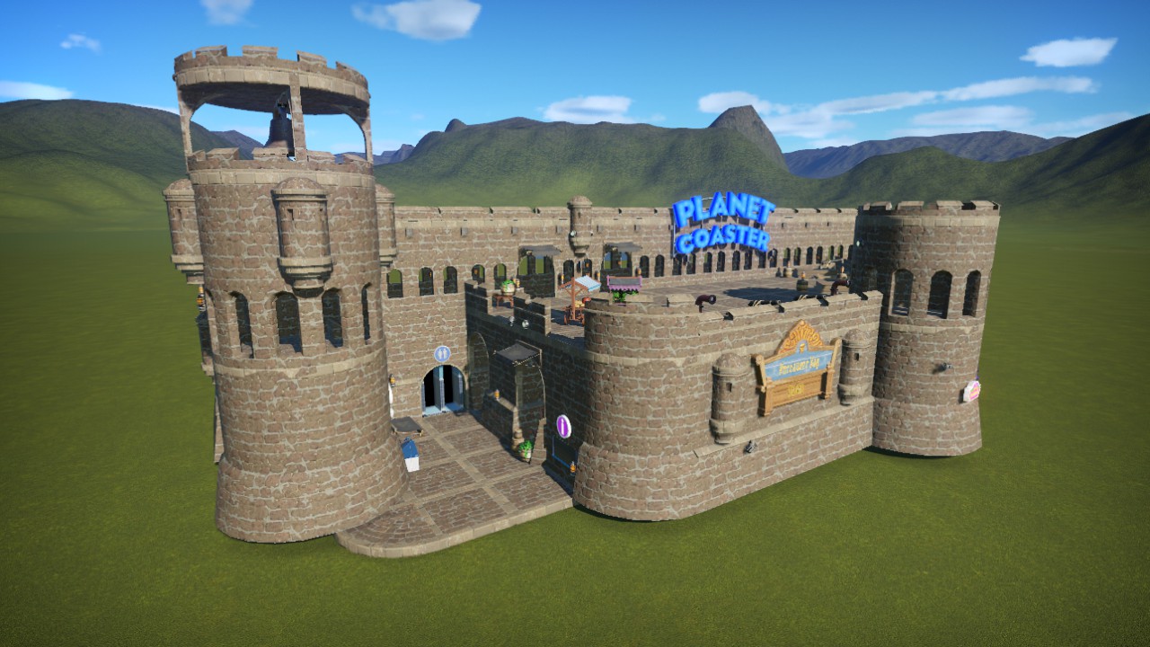 Adventure Themed Monorail Station