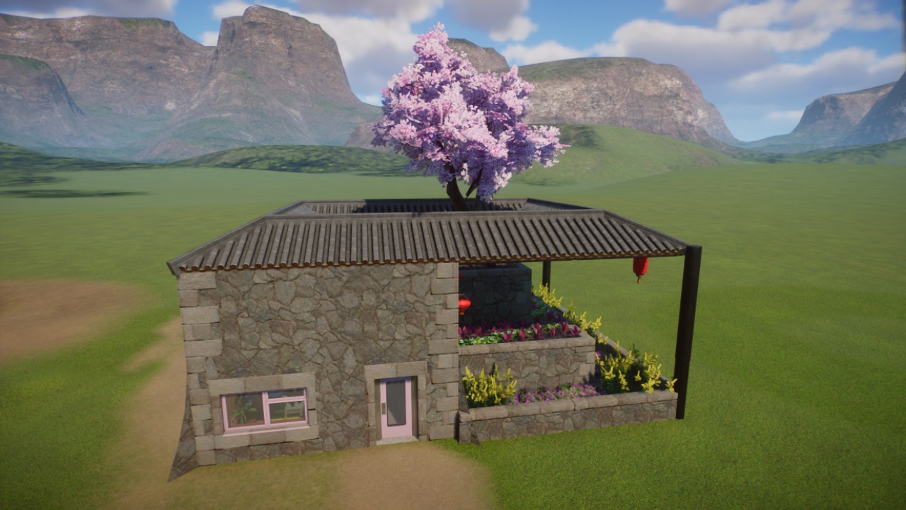 Staff room with flower decor preview