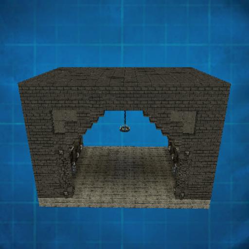 Crypt Corridor - Urns