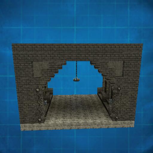 Crypt Corridor - Coffins 2