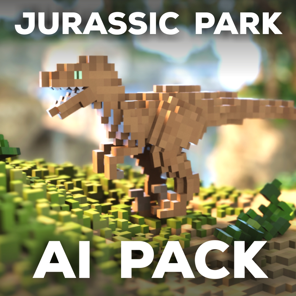 Jurassic Park AI Pack - 1000 IQ MP v14 HOST ONLY preview