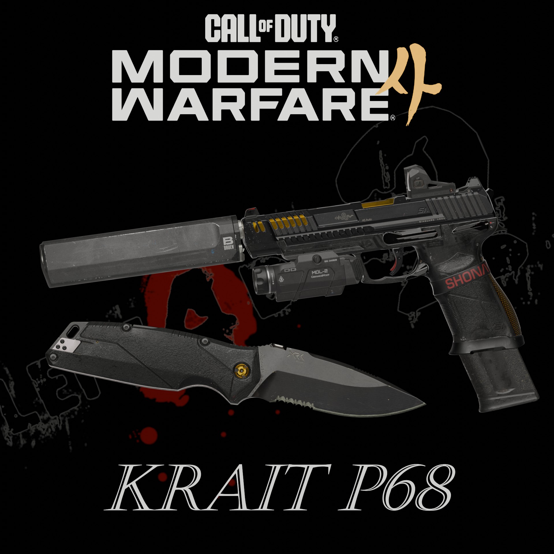 COD23:MW4 KRAIT P68