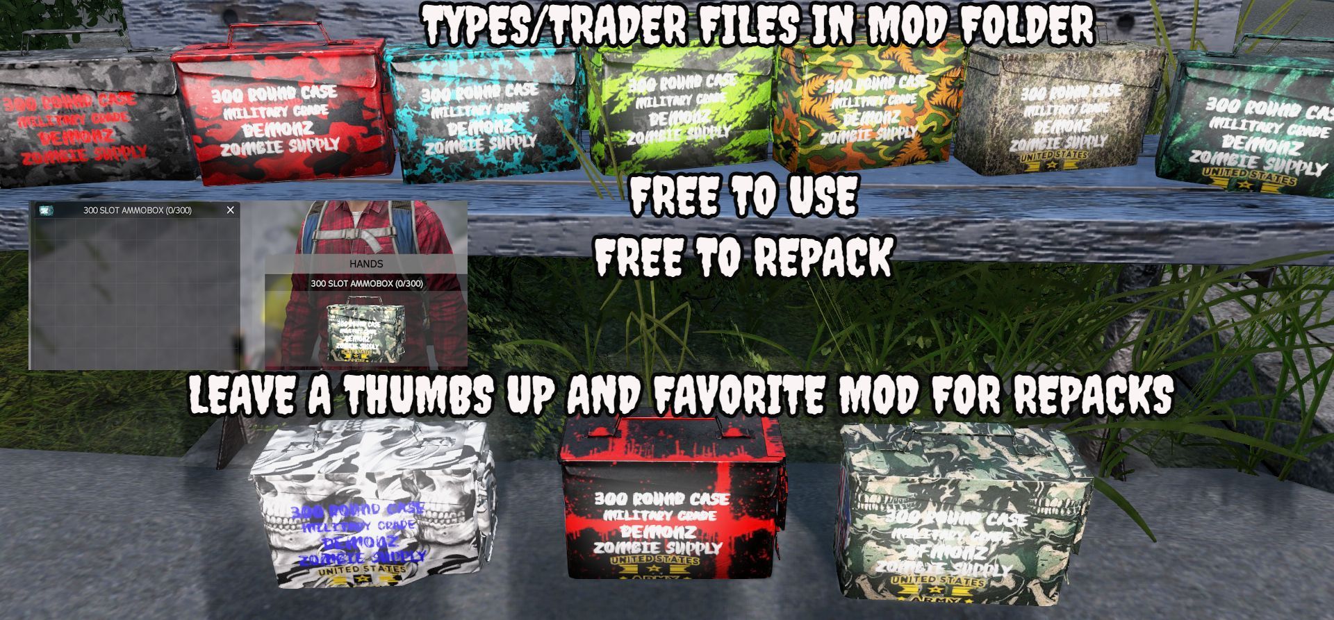 Demonz_Ammo_Box 300 Slot