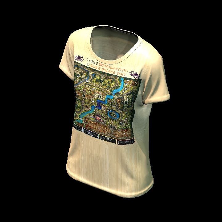 Shirt customised 15 map