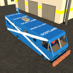 Large Demolition Derby Motorhome - SCOTLAND LIVERY