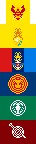 Thailand's Government Flags preview