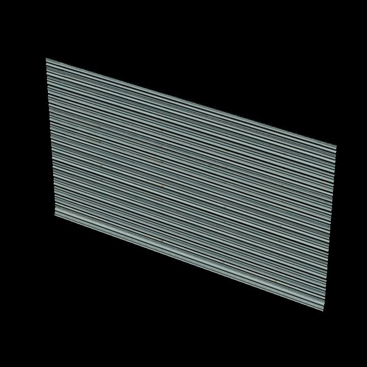 Corrugated wall 3x1 #3