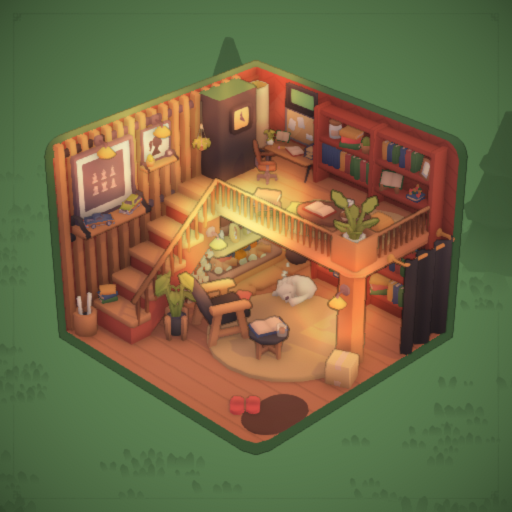 Log Cabin Library