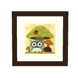 Kids Square Print 1C