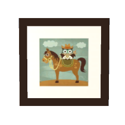 Kids Square Print 1J