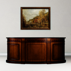 Retro Rounded Desk