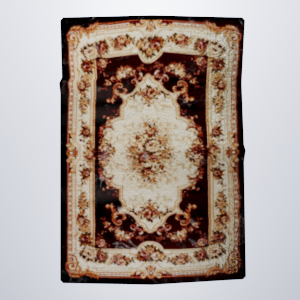 6x8' Floral Patterned Carpet