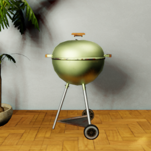 Charcoal Grill, Green