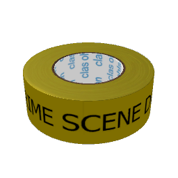 Crime Scene Tape Roll