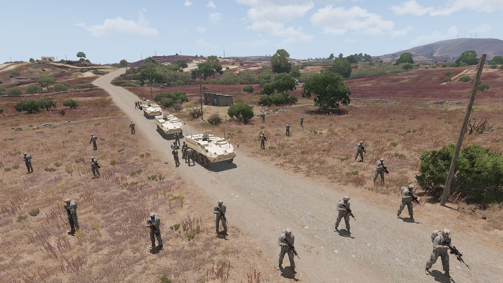 [RHS] US Army Stryker Platoon
