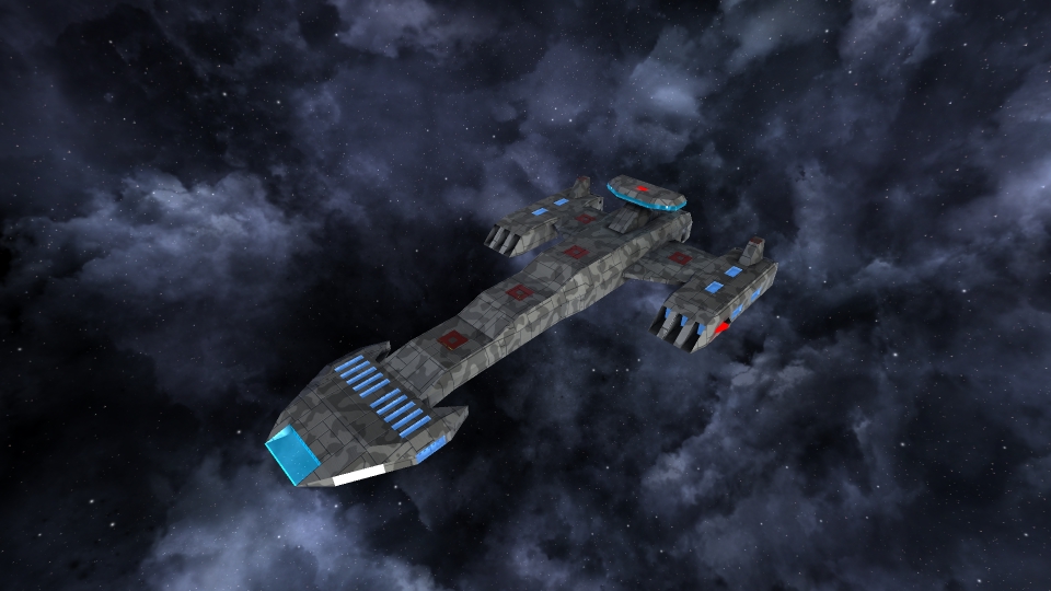 "Blue Spear 3" Destroyer (5-Slot, NAONIT)