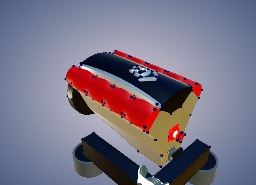 working v8 (piston engine)