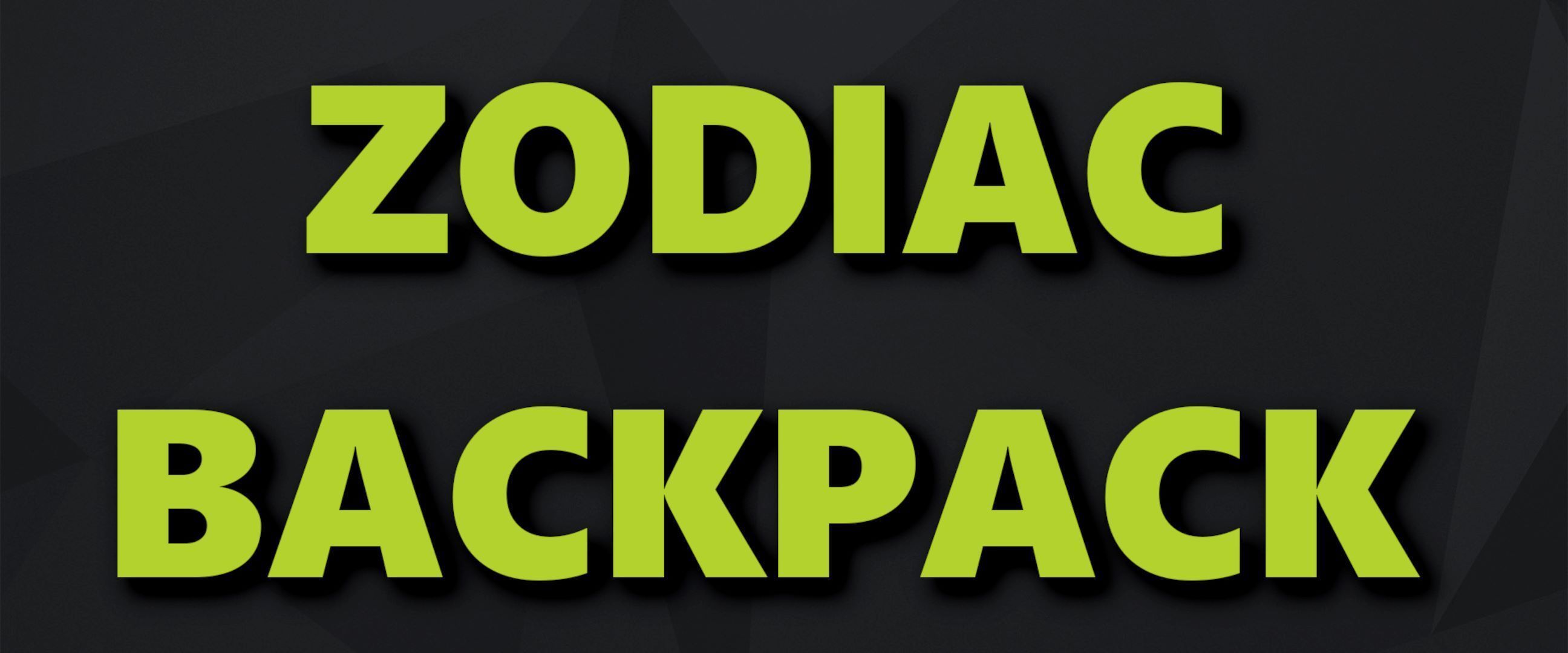 Zodiac Backpack