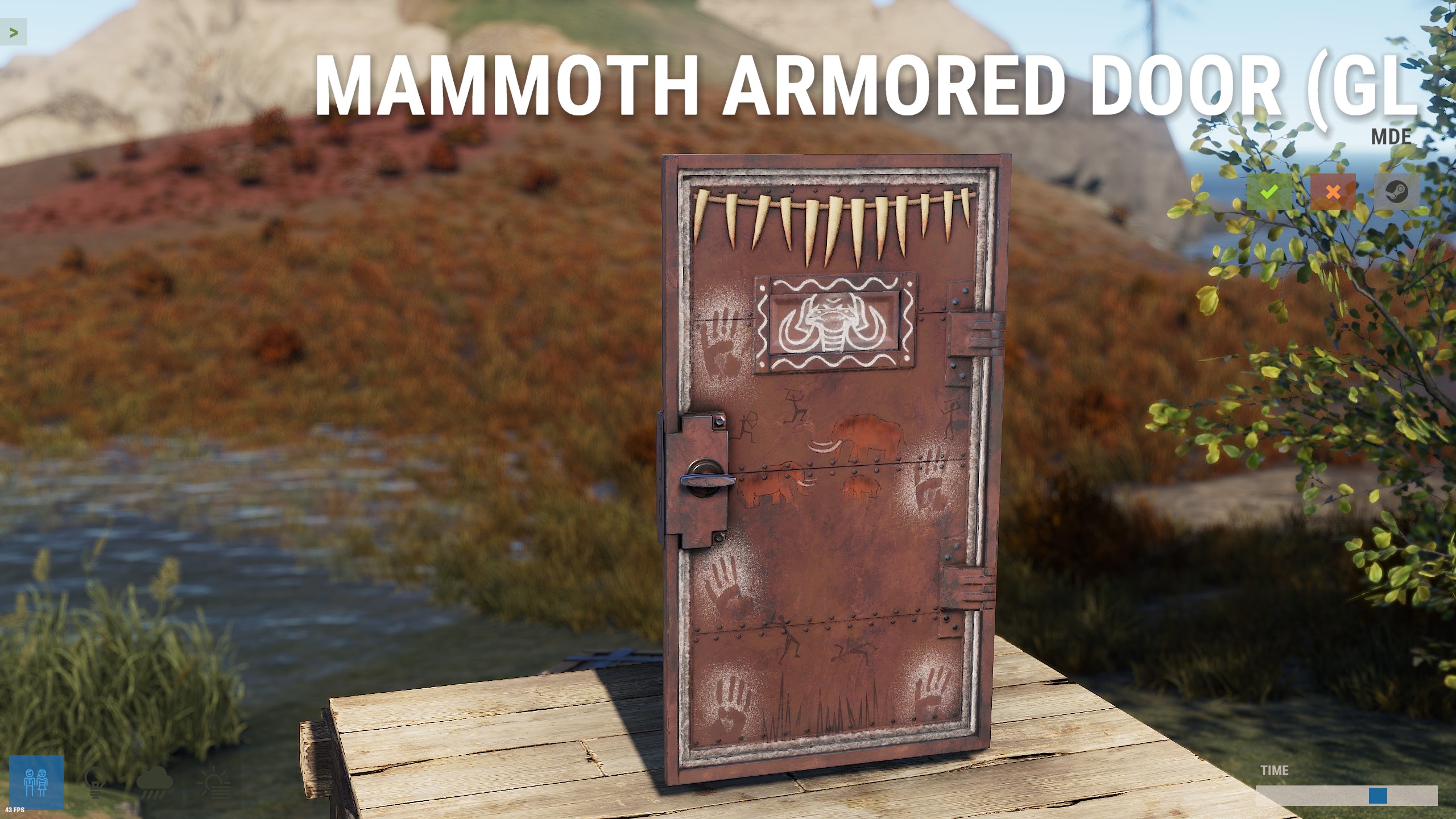 Mammoth Armored Door