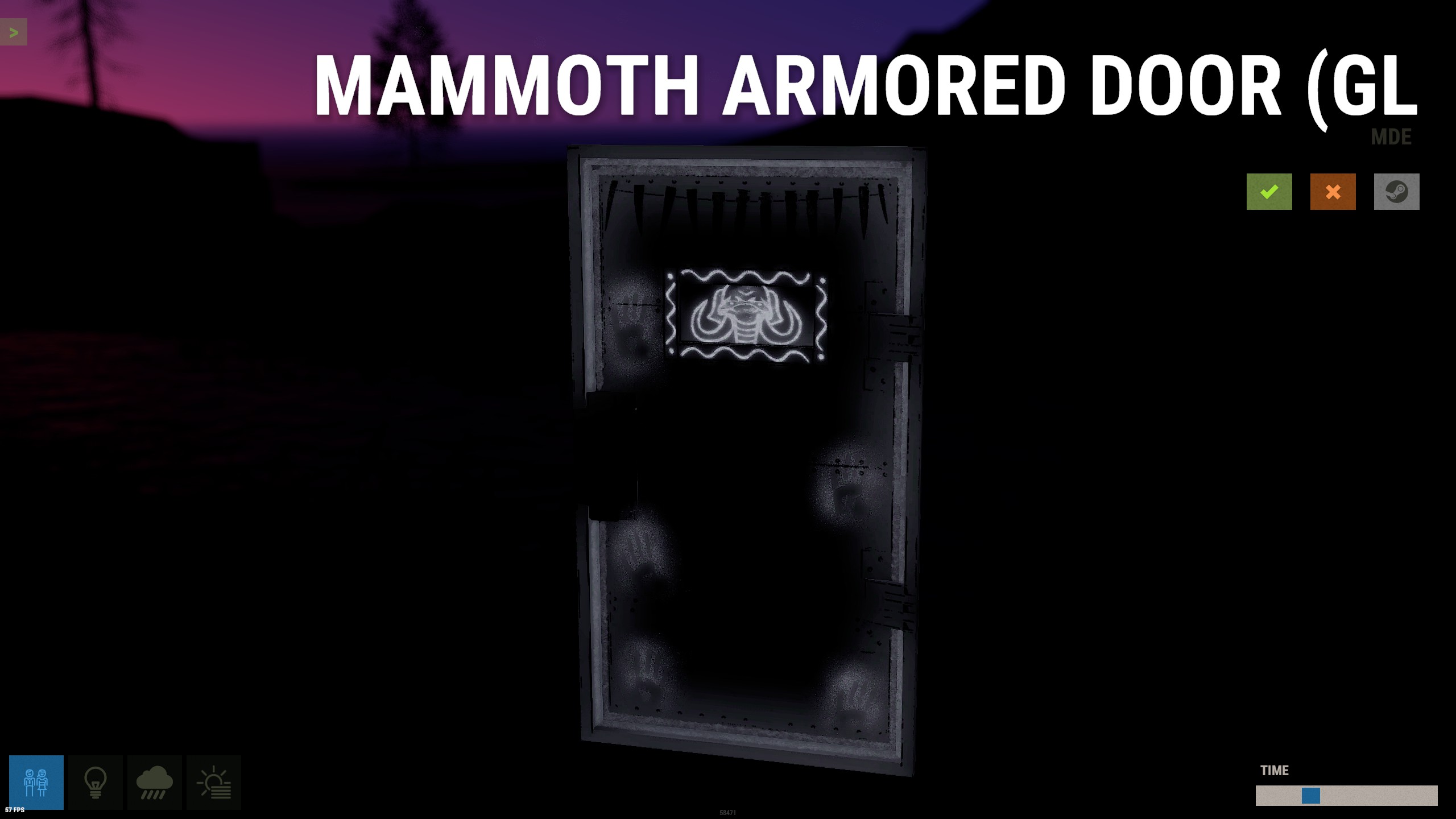 Mammoth Armored Door