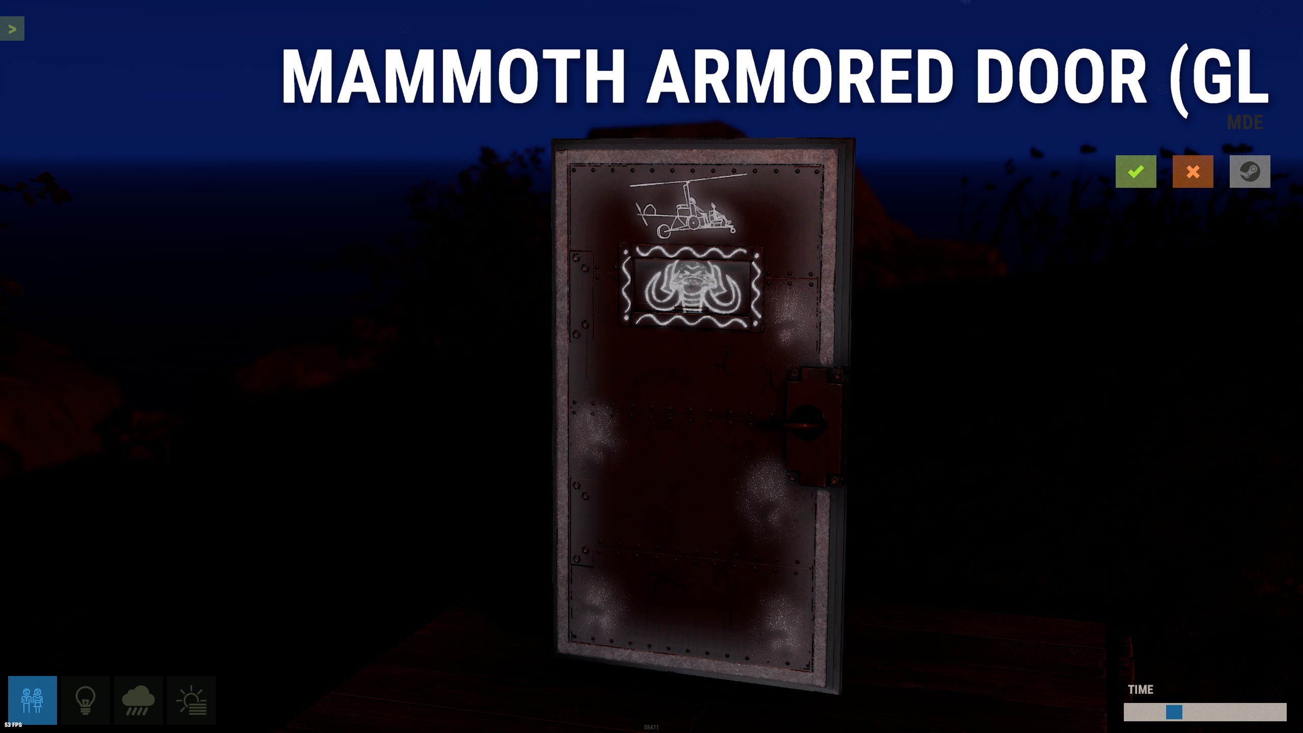 Mammoth Armored Door