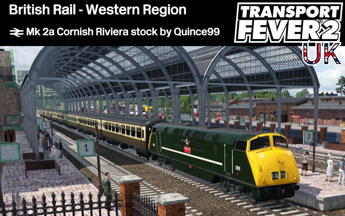 British Rail Mk 2a Coaches v2 (Western Region)