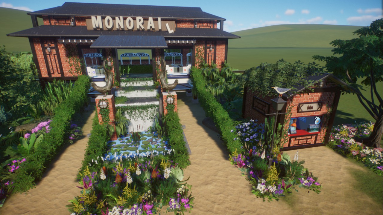Monorail station