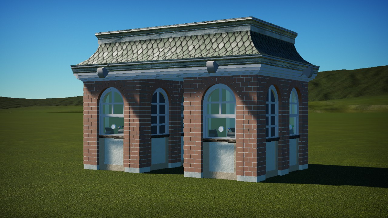 Brick Ticket Booths - MBM