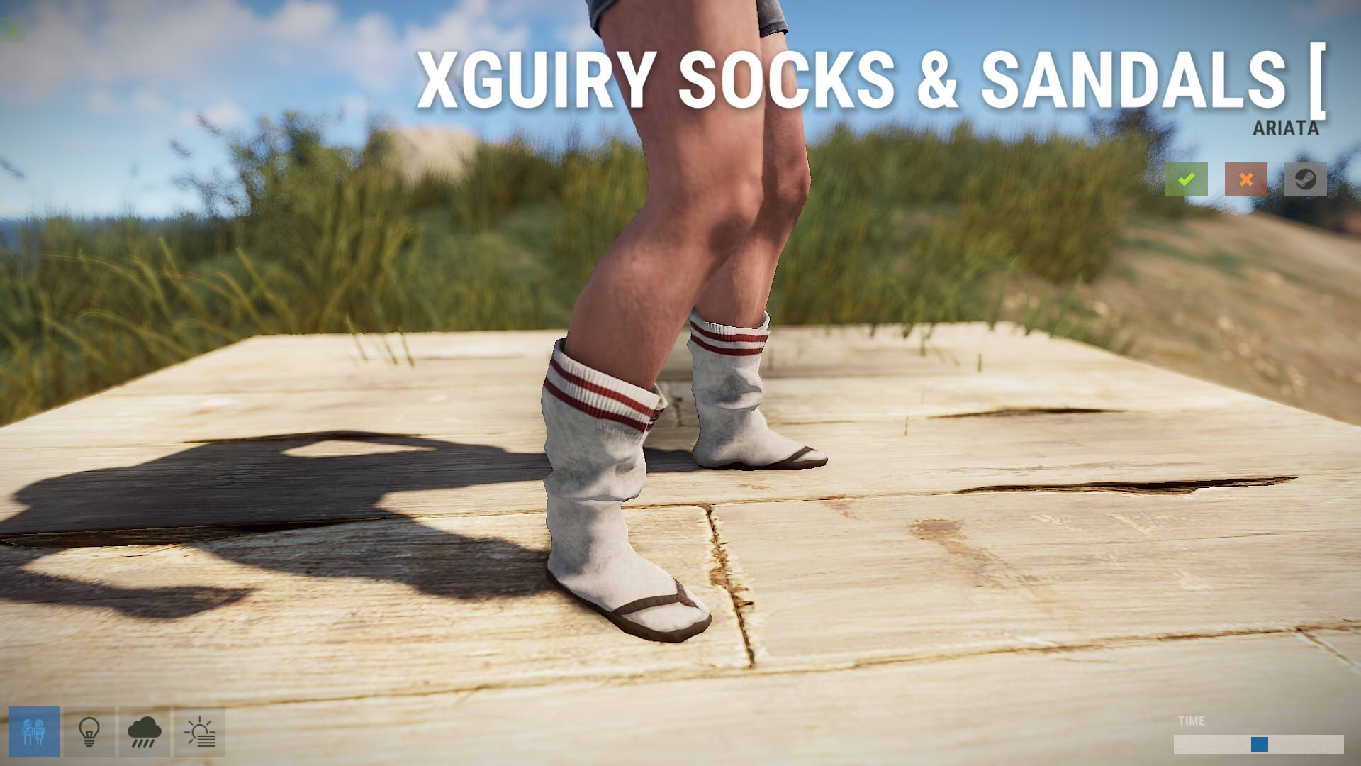 xGuiRy Socks & Sandals